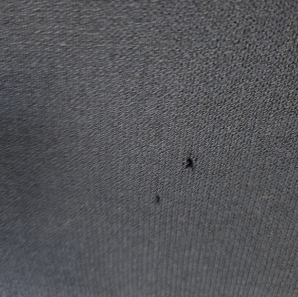 ST. JOHN Knit Long Skirt Size 8 Women Navy Santana Cocktail Thick Flawed - Picture 4 of 10